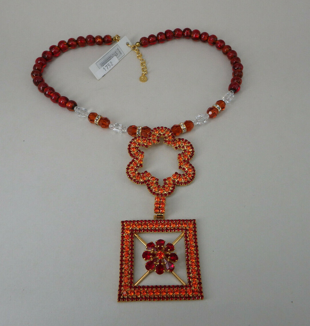 Anton Hübner unique particularly striking necklac… - image 1