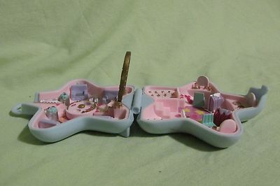 Polly Pocket Fashion Fun Blue Star Play Set Bluebird 1992