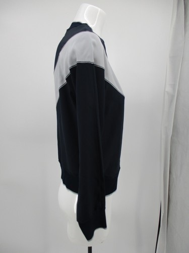 Rag & Bone Blouse Women's XXS Blue Raglan Sleeves Silk Chiffon Hannah Chevron - Picture 19 of 20