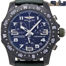 Breitling NEW Endurance Pro X82310 Green Rubber BREITLINGWARRANTYPAPERS #BR161