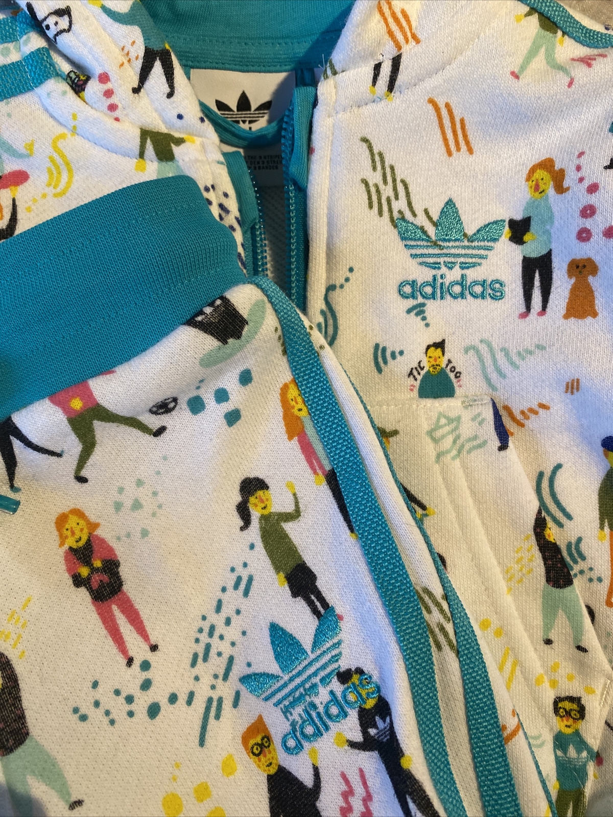 ADIDAS Baby Boy Or Girl Whimsical Trefoil Track Suit Set Size 3 Mo Limited Ed. eBay