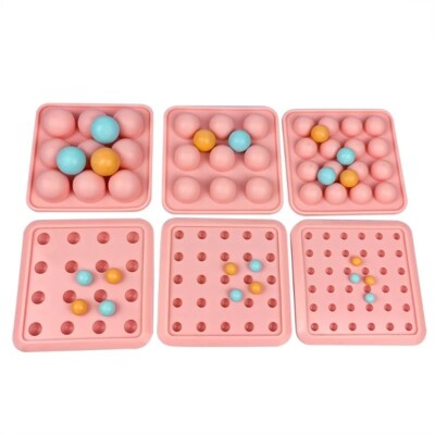 Runde Silikon Süßigkeiten & Schokolade Form mit Deckel - DIY Fondant Pudding