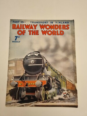Railway Wonders Of The World Part 39 Transport in Finland - 25th October 1935