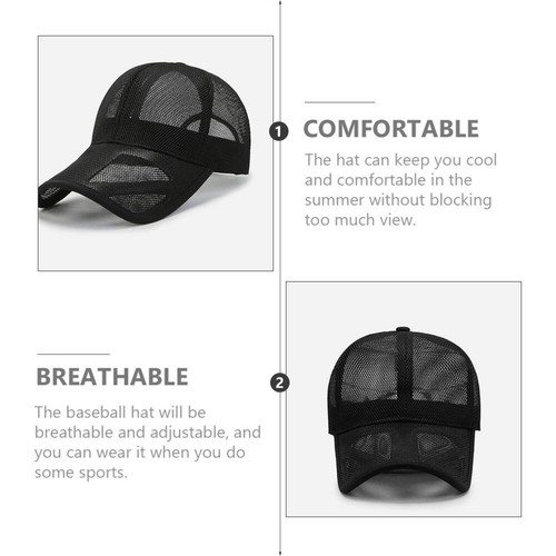 Multipurpose Stylish Lightweight Portable Workout Hat Casual Hat Travel Camping - Picture 11 of 12