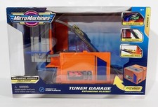 Micro Machines TUNER GARAGE Expanding Playset w/ Exclusive Vehicle Series 1 NEW