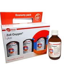 Dr. Wolz - Zell Oxygen Plus Economy Pack (3 Bottles 250mls)UK Stock FAST POSTAGE