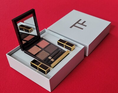TOM FORD Eye Quad Tiger Eye 2 Deluxe Mini Lipstick Casablanca West Coast New