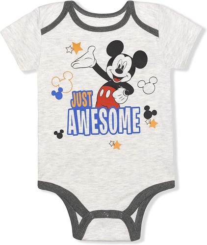 Body de bebé niño Marvel Disney manga corta niños paquete de regalo meses trajes a presión - Imagen 18 de 27