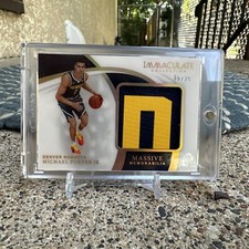 MICHAEL PORTER JR  2018-19 Panini Immaculate Massive Memorabilia RC /25 SP!!!