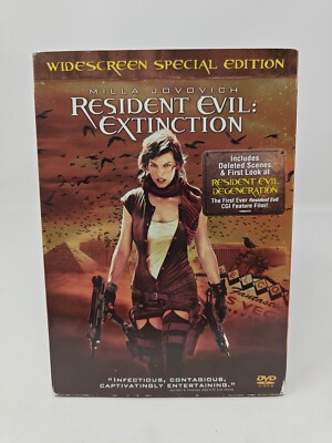 Resident Evil: Extinction DVD Widescreen 2007 (Milla Jovovich, Oder Fehr) Sci-Fi