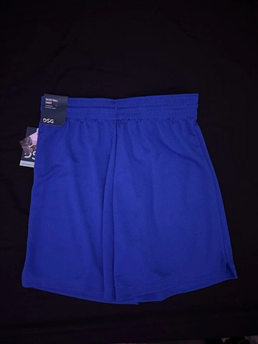 DSG Shorts Girls Large Blue Basketball Breathable Mesh Elastic Waist Lightweight - Picture 6 of 6