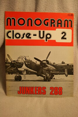 Monogram Close Up Volume 2 Junkers Ju288 Very Good Condition RARE