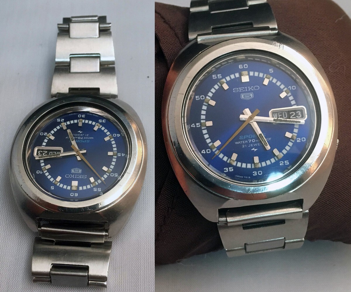 SEIKO 5 SPORTS AT/7019-7050 稼働