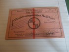 # BIGLIETTO FERROVIARIO TEDESCO 1922 