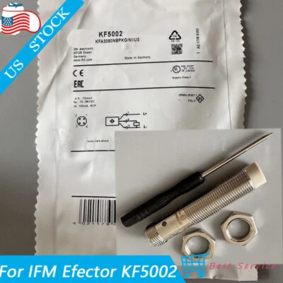 For IFM Efector KF5002 KFA3080NBPKG/NI/US Inductive Proximity Switch Sensor