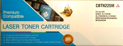 Premium Compatible Laser Toner Cartridge (CBTN225M) Exp. 4/19