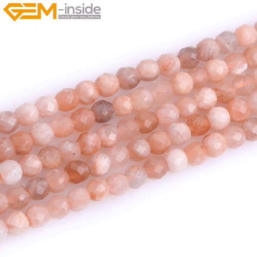 Natural Sunstone Gemstone Round Beads For Jewellery Making 15" 6mm 8mm 10mm 12mm - Picture 14 of 95