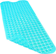 Bathtub and Shower Mats, 40X16 Inch Extra Large Non Slip Soft Bath Tub Mat with 