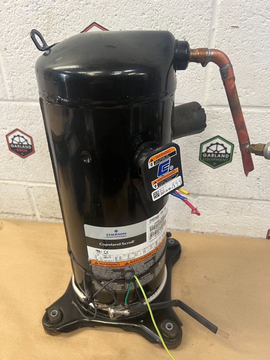 Emerson/Copeland Scroll ZPS51K5E-TF5-130 Compressor | eBay