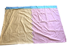 70's Marimekko twin flat sheet geometric zigzag stripes CLEAN and CRISP 