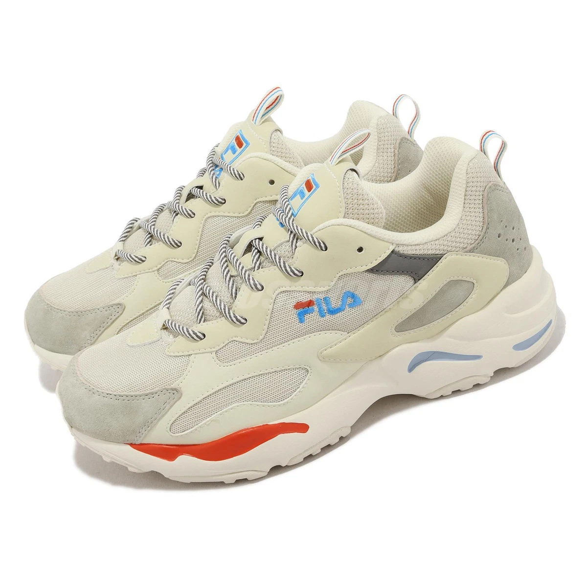 Fila ray tracer tr 2 sneakers in cream | ASOS