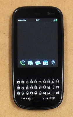 Palm Pixi Plus P121UNA - Black ( AT&T ) Very Rare PalmOS Smartphone