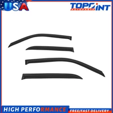 Dark Black Wind Deflectors Window Visors 4p For 1996-2001 Toyota 4Runner 4-Door