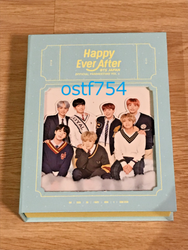 BTS Happy Ever After DVD 3 Discs Japan Official Fan Meeting Vol.4 Limited  2018