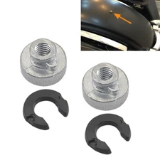 2x Rear Seat Bolt Fender Screw Nut Mount Fit For Harley Davidson Touring Softail