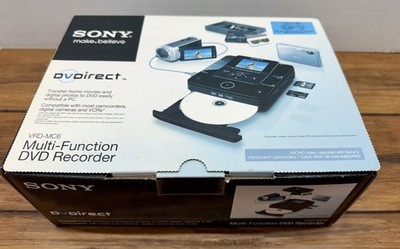 Sony VRD-MC6 DVDirect Multi Function DVD Recorder Transfer Home Movies - Sealed