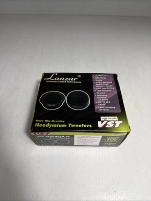 VST Lanzar 0.5'' Neodymium Flush Three-Way Mounting Tweeters Pair