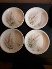 Biltons England Foxglove X4 Ceramic side plates, Floral 6.5 Inches VGC. #L48