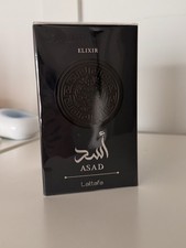 Lattafa Asad Elixir Eau de Parfum Spray 3.4 fl oz Regular Size Men's Fragrance