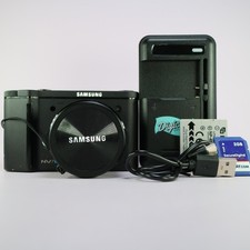 Samsung Digital Camera NV7 7.2MP Black Tested Full Working Set