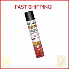 Rust-Oleum 334128 Stops Rust Turbo Spray Paint, 24 oz, Gloss Black