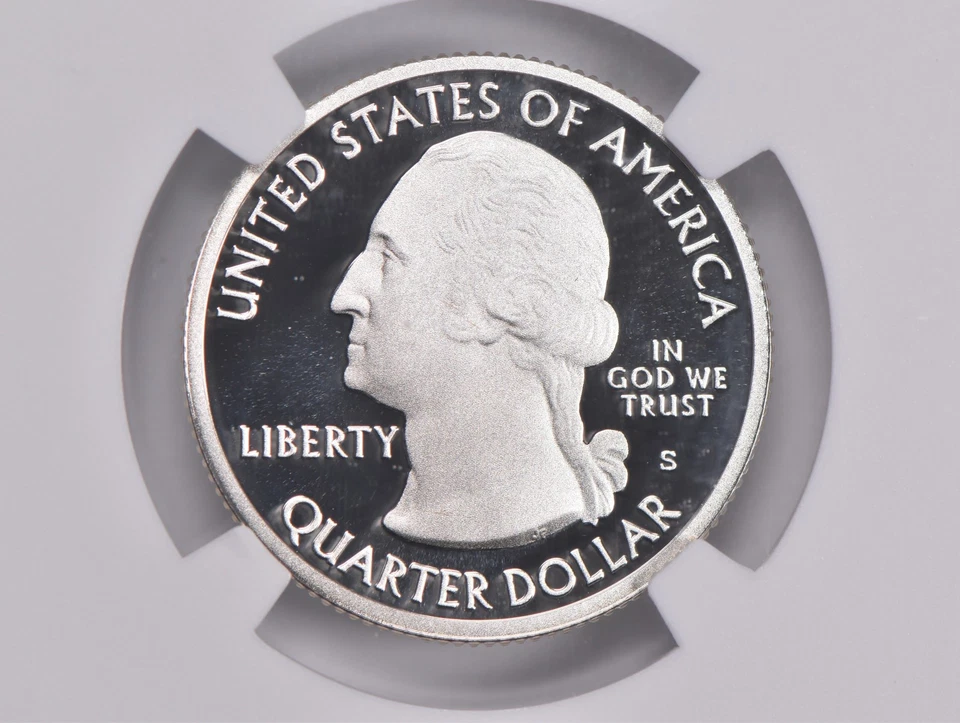 PF70 UCAM 2016-S Silver Shawnee Quarter Limited Edition NGC *7924 - Image 4 of 4