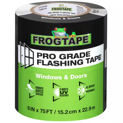 Pro Grade 6 In. X 75 Ft. Advanced Acrylic Adhesive Flashing Tape for Windows and
