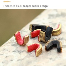 Nock Points Buckle Clip 20 Pieces Bow And Arrow Brass Buckle Brass Copper