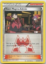 Team Magma Admin 29/34 Uncommon Double Crisis MP Normal on eBay