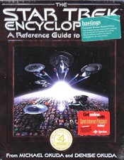 Star Trek Encyclopedia: A Reference Guide to the Future SSI Staff 1997, CD-ROM 