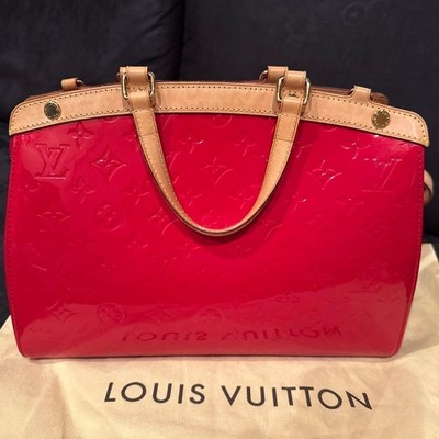 Louis Vuitton Vernis Alma MM 2-way Bag Monogram Vinny Purple