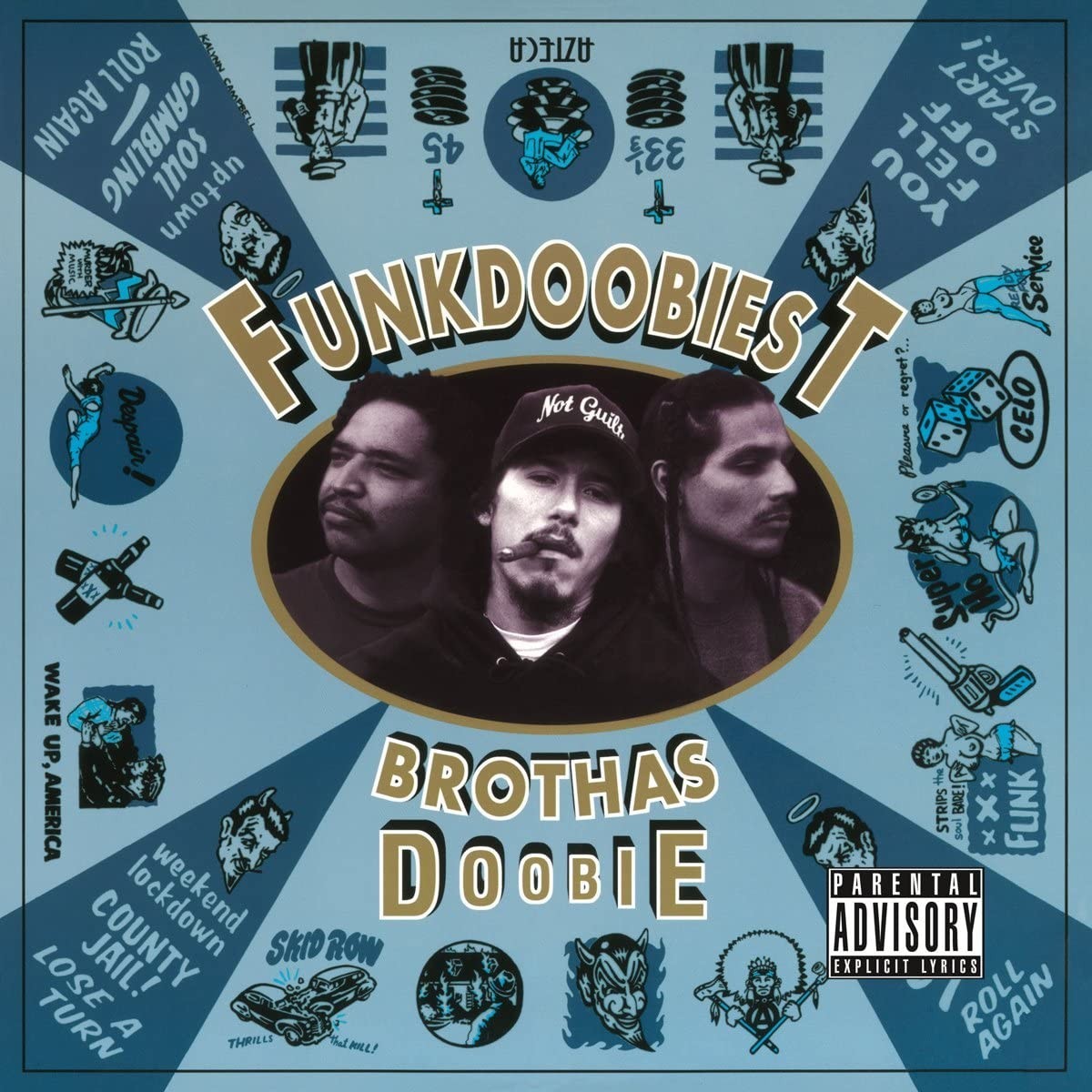 Music On Vinyl Unisex Black Funkdoobiest Brothas Doobie - 180 Gram Vinyl Uk Vinyl Lp Album Record Movlp1648 2020 Audiophile - Image 3