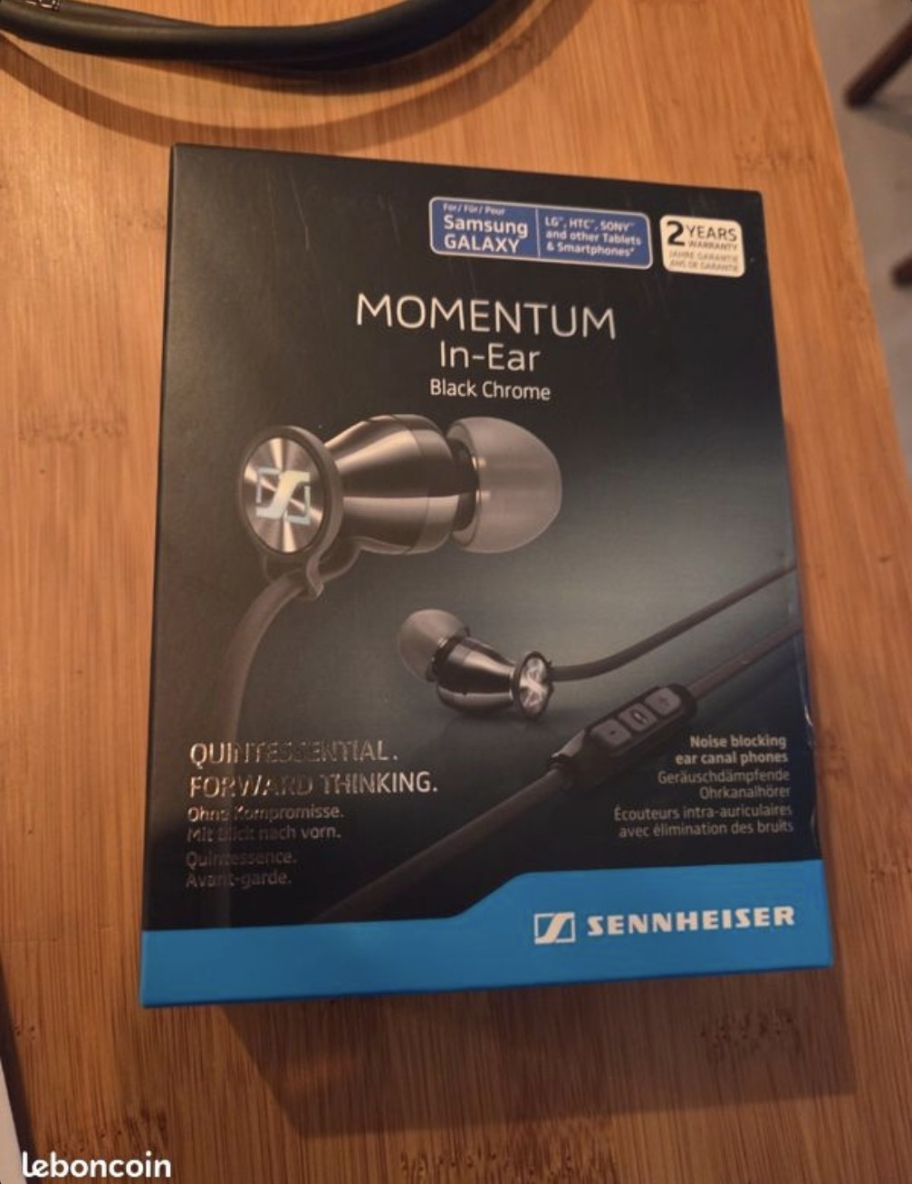 Sennheiser MOMENTUM In-Ear écouteurs intra-auriculaires stéréo 506815