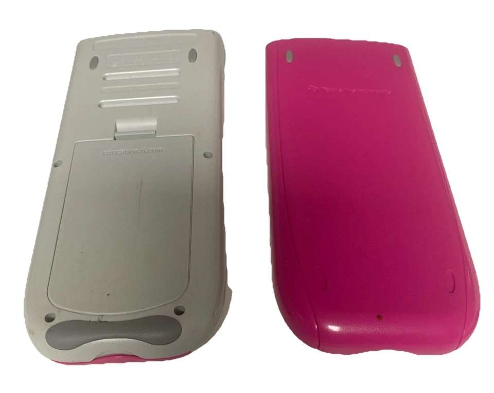 Texas Instruments TI-84 Plus Silver Graphing Calculator Maroon - Read Details - Image 2 of 4