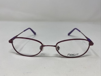 FLEXON Kids SOLAR 664 45-18-125 Magenta Metal Full Rim Eyeglasses Frame IF54