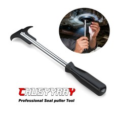 Oil Seal Puller Hand Tool 12" Remover Oil Grease Seals 2 Size Tips Auto Tool 1PC