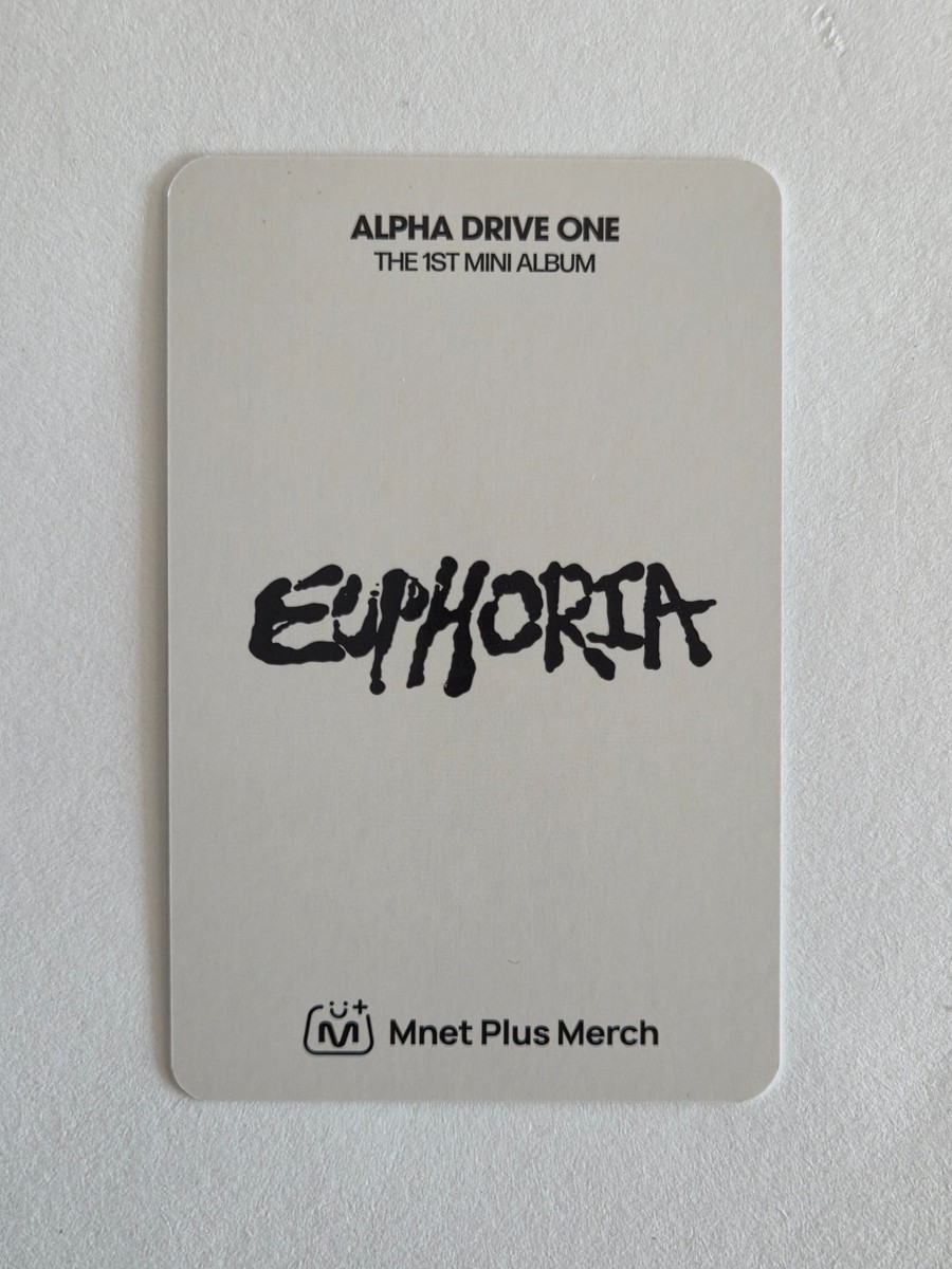 ALD1 Alpha Drive One 1st Mini Album Euphoria OliveYoung LuckyDraw