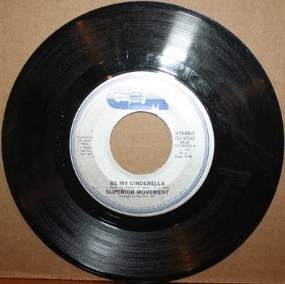 SUPERIOR MOVEMENT **Be My Cinderella** FOR YOU Boogie Disco 45 on CIM ZS5 02502