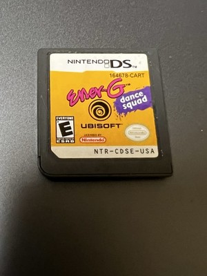 Ener-G Dance Squad Nintendo DS Game Cartridge Ubisoft NTR-CDSE-USA