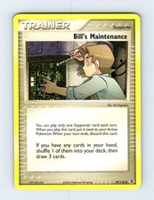 Bill's Maintenance 87/112 Uncommon FireRed & LeafGreen Pokemon Card MP